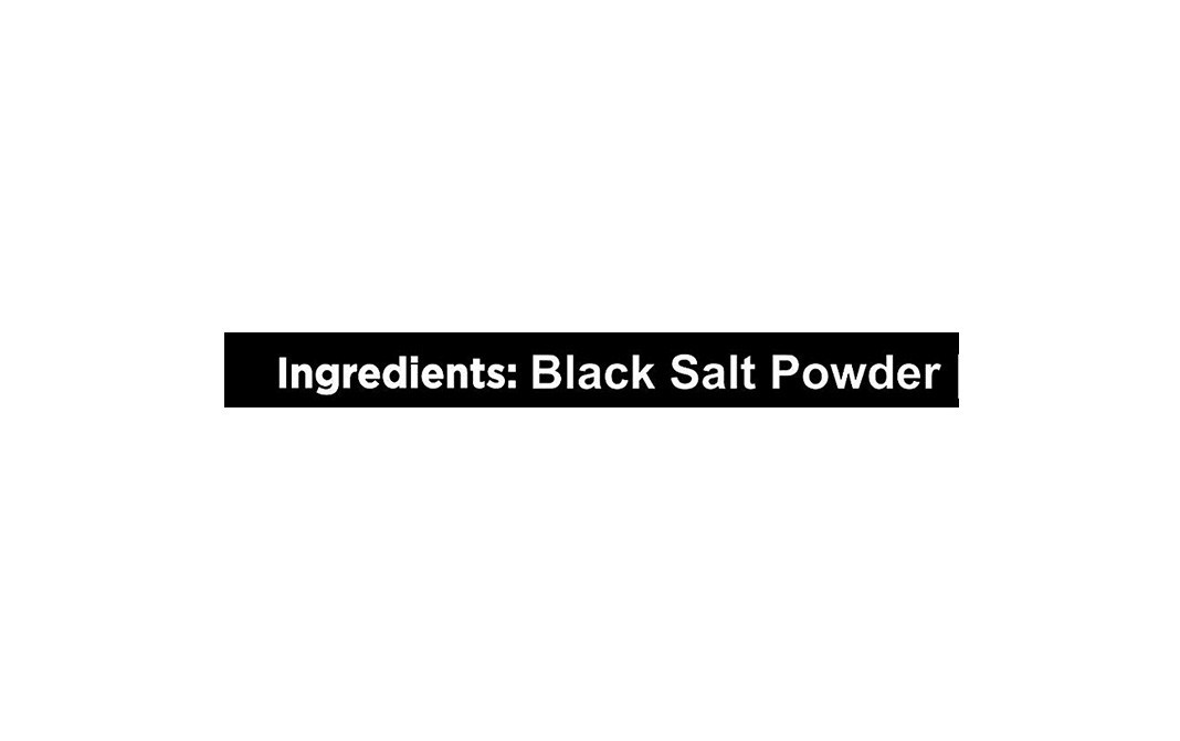 Salz & Aroma Black Salt Powder    Plastic Jar  800 grams